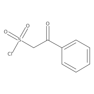 2-Oxo-2-phenyl-ethanesulfonyl chloride结构式