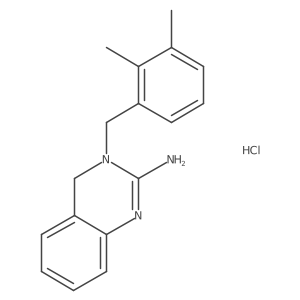 3-[(2,3-dimethylphenyl)methyl]-4H-quinazolin-2-amine;hydrochloride Structure