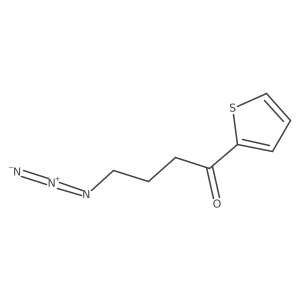 4-Azido-1-(2-thienyl)butan-1-one结构式
