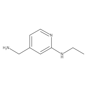 4-(aminomethyl)-N-ethylpyridin-2-amine Structure
