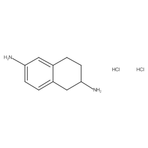 1,2,3,4-Tetrahydronaphthalene-2,6-diamine dihydrochloride Structure