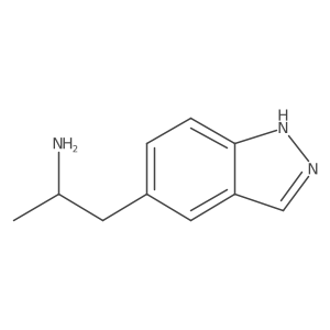 1-(1H-indazol-5-yl)propan-2-amine结构式