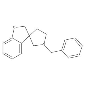 1'-Benzyl-2H-spiro[benzofuran-3,3'-pyrrolidine] Structure