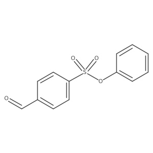 Phenyl 4-formylbenzenesulfonate Structure
