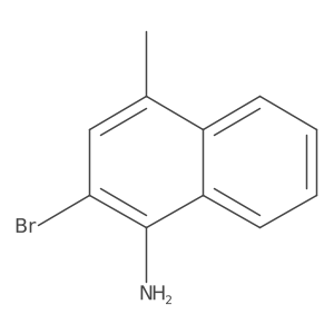 2-Bromo-4-methylnaphthalen-1-amine Structure