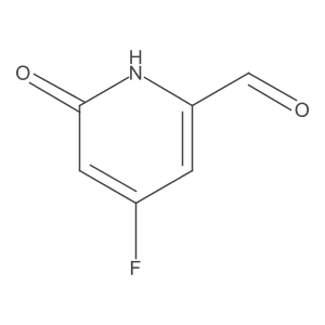4-Fluoro-6-hydroxypicolinaldehyde Structure