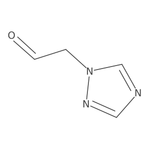 1H-1,2,4-Triazole-1-acetaldehyde结构式