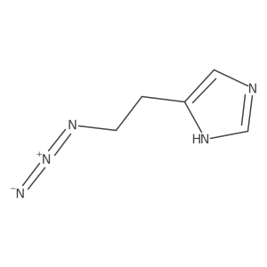 5-(2-azidoethyl)-1H-imidazole Structure