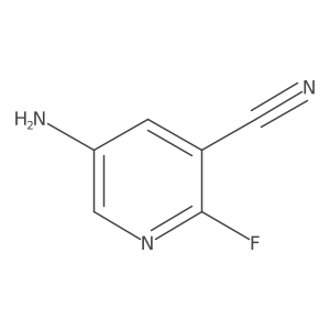 5-Amino-2-fluoronicotinonitrile Structure