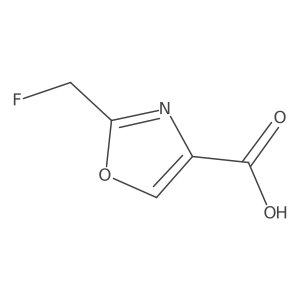 2-(Fluoromethyl)oxazole-4-carboxylic acid Structure