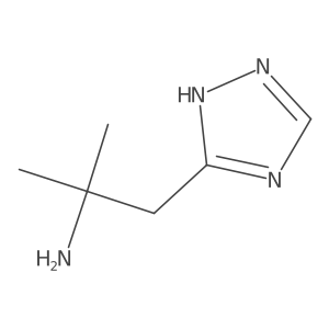 2-Methyl-1-(1h-1,2,4-triazol-3-yl)propan-2-amine Structure