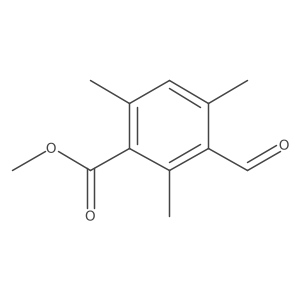 Methyl 3-formyl-2,4,6-trimethylbenzoate结构式