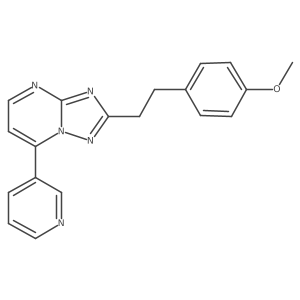 2-(4-Methoxyphenethyl)-7-(3-pyridyl)[1,2,4]triazolo[1,5-a]pyrimidine Structure
