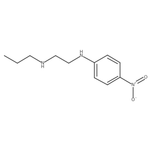 N-(2-Propylaminoethyl)-4-nitroaniline Structure