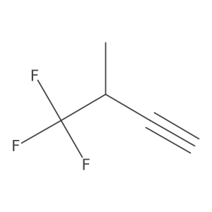 4,4,4-Trifluoro-3-methylbut-1-yne Structure