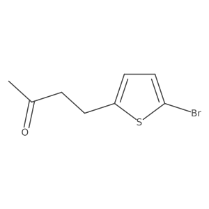 4-(5-Bromothiophen-2-yl)butan-2-one Structure