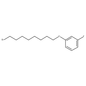 1-(8-Bromooctyloxy)-3-fluorobenzene结构式