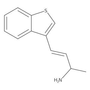 4-(1-Benzothiophen-3-yl)but-3-en-2-amine结构式