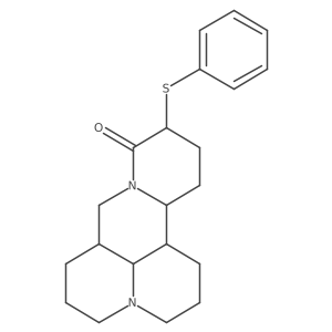 14-Phenylthio Matridin-15-one结构式