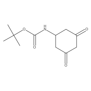 tert-Butyl (3,5-dioxocyclohexyl)carbamate结构式