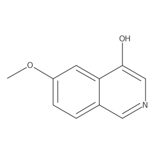 6-Methoxyisoquinolin-4-OL Structure