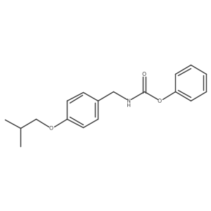 4-Isobutoxybenzylamine N-Phenyl Formate结构式
