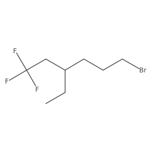 6-Bromo-3-ethyl-1,1,1-trifluorohexane Structure