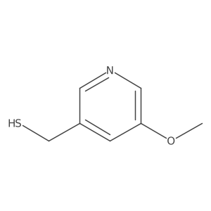 (5-Methoxypyridin-3-yl)methanethiol Structure