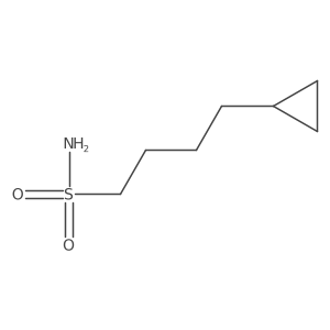 4-Cyclopropylbutane-1-sulfonamide结构式