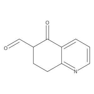 5-Oxo-5,6,7,8-tetrahydroquinoline-6-carbaldehyde Structure