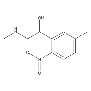 1-(5-Methyl-2-nitrophenyl)-2-(methylamino)ethan-1-ol Structure