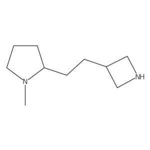2-[2-(Azetidin-3-yl)ethyl]-1-methylpyrrolidine Structure