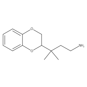 3-(2,3-Dihydro-1,4-benzodioxin-2-yl)-3-methylbutan-1-amine Structure