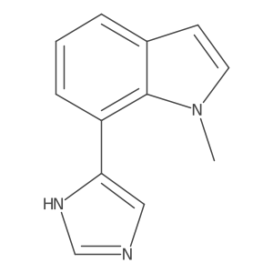7-(1H-imidazol-4-yl)-1-methyl-1H-indole Structure