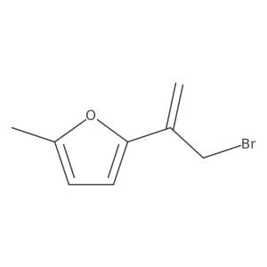2-(3-Bromoprop-1-en-2-yl)-5-methylfuran Structure