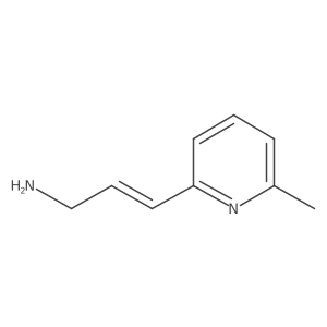 3-(6-Methylpyridin-2-yl)prop-2-en-1-amine Structure