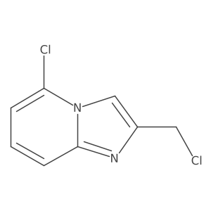 5-Chloro-2-(chloromethyl)imidazo[1,2-a]pyridine Structure