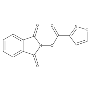 1,3-dioxo-2,3-dihydro-1H-isoindol-2-yl 1,2-oxazole-3-carboxylate Structure
