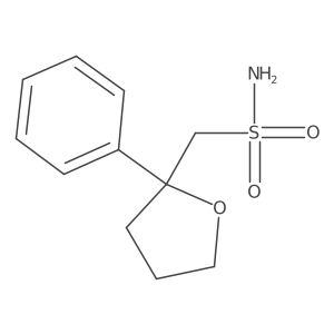 (2-Phenyloxolan-2-yl)methanesulfonamide Structure
