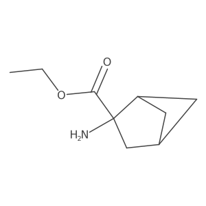 Ethyl 2-aminobicyclo[2.1.1]hexane-2-carboxylate Structure