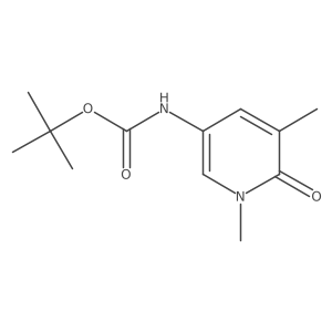 tert-Butyl (1,5-dimethyl-6-oxo-1,6-dihydropyridin-3-yl)carbamate Structure