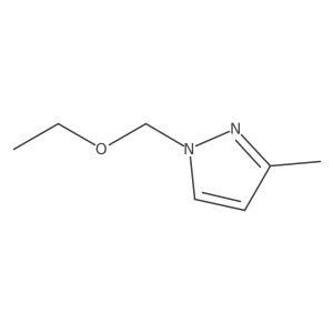 1H-Pyrazole, 1-(ethoxymethyl)-3-methyl- Structure