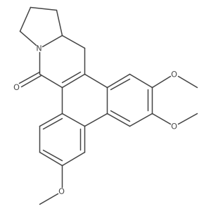 2,3,6-trimethoxy-12,13,13a,14-tetrahydro-11H-phenanthro[9,10-f]indolizin-9-one Structure
