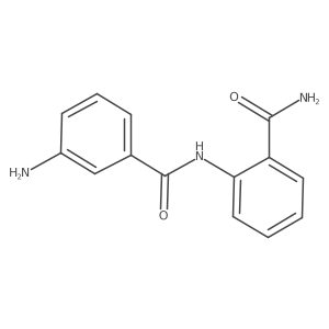 3-Amino-N-[2-(aminocarbonyl)phenyl]benzamide结构式