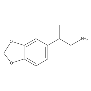(2R)-2-(1,3-Benzodioxol-5-yl)propan-1-amine结构式