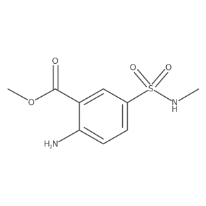 Methyl 2-amino-5-(N-methylsulfamoyl)benzoate Structure