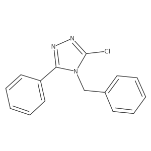 4-benzyl-3-chloro-5-phenyl-4H-1,2,4-triazole结构式