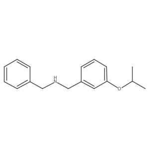 n-Benzyl-1-(3-isopropoxyphenyl)methanamine Structure