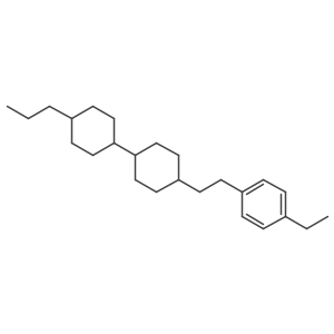 1-Ethyl-4-[2-[(trans,trans)-4a(2)-propyl[1,1a(2)-bicyclohexyl]-4-yl]ethyl]benzene Structure