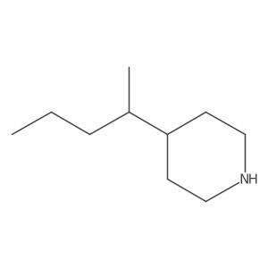 4-(Pentan-2-yl)piperidine Structure